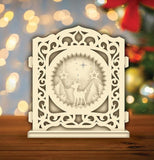 Deer 1 - Pop-up Light Box File - Cricut File - LightBoxGoodMan