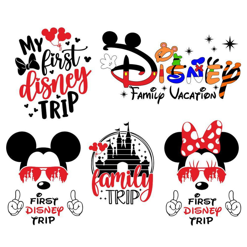 Disney Trip 2 - Cricut File - Svg, Png, Dxf, Eps - LightBoxGoodMan - LightboxGoodman