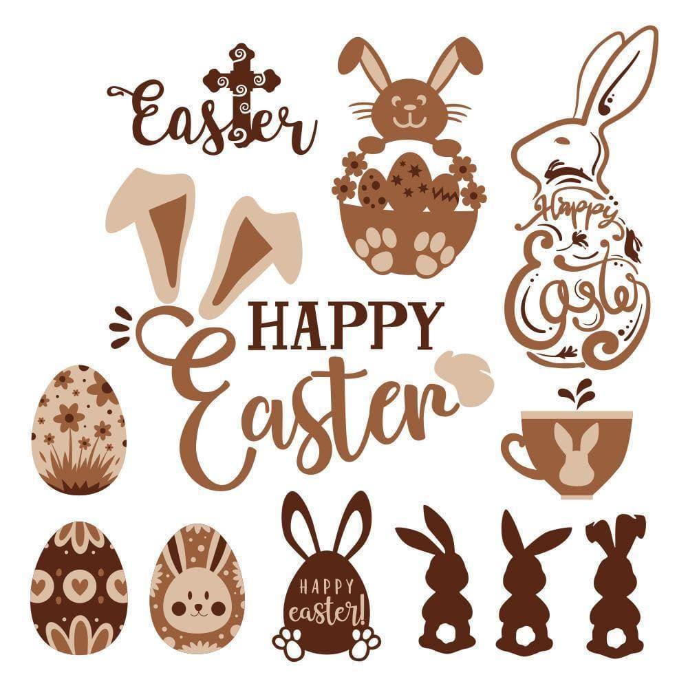 Easter 1 - Cricut File - Svg, Png, Dxf, Eps - LightBoxGoodMan - LightboxGoodman