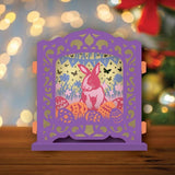 Easter 2 - Pop-up Light Box File - Cricut File - LightBoxGoodMan