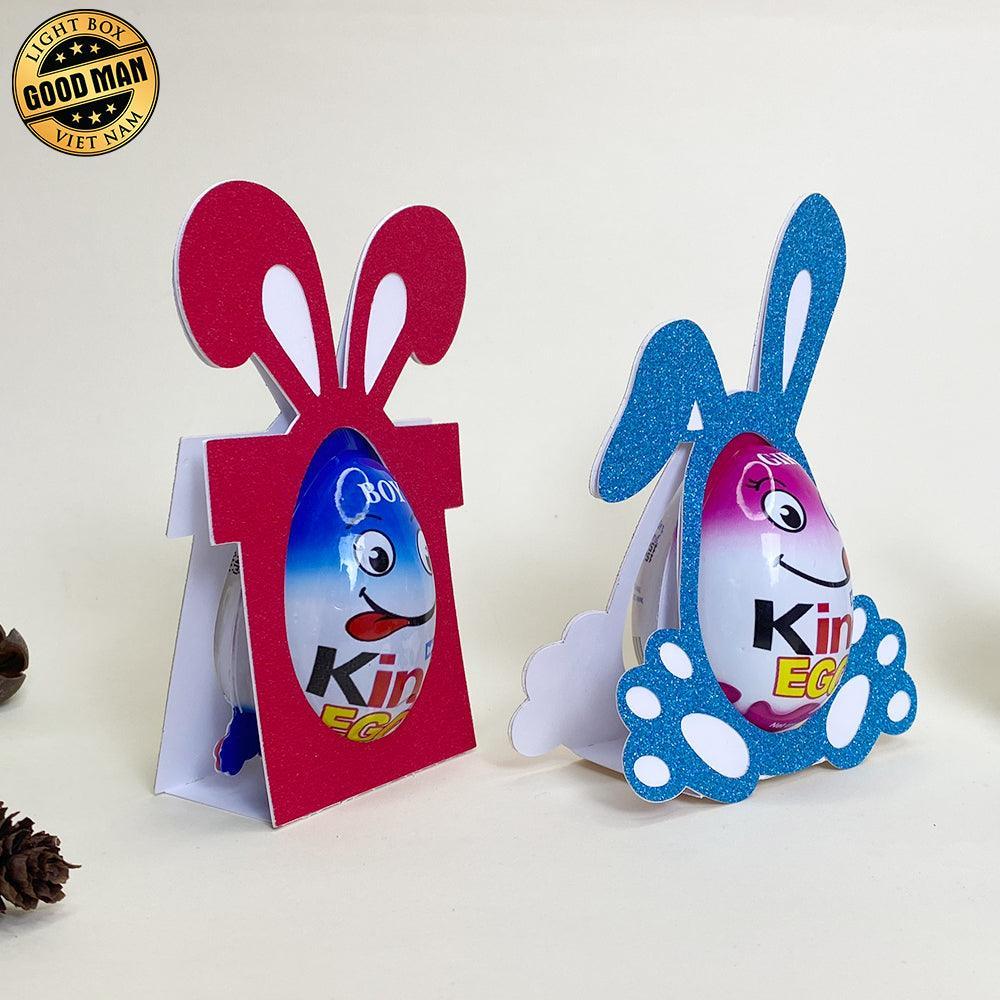 Easter Egg Holder - Easter Candy Treat Holder Paper Cutting File - Cricut File - LightBoxGoodMan - LightboxGoodman