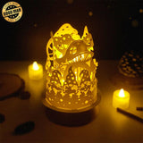 Easter Gnome - 3D Dome Lantern File - Cricut File - LightBoxGoodMan - LightboxGoodman