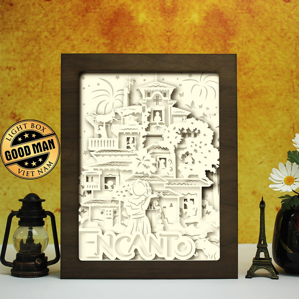 Encanto - Paper Cut Light Box File - Cricut File - 20x26cm - LightBoxGoodMan - LightboxGoodman