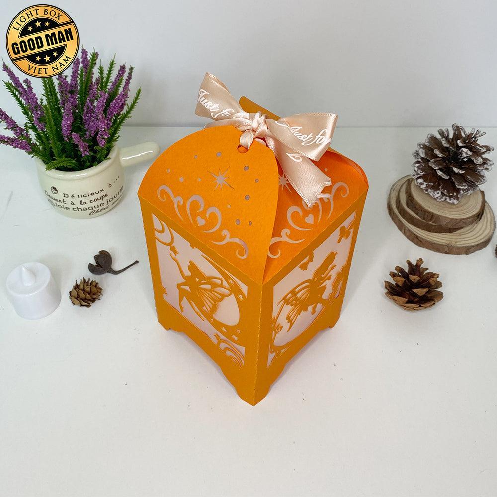 Fairy - Paper Cut Lantern File - Cricut File - 10,5x20,6cm - LightBoxGoodMan - LightboxGoodman