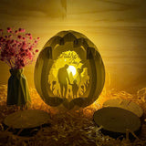 Father Day 3 - Easter Egg 3D Pop-up File - Cricut File - 5.8x4.8