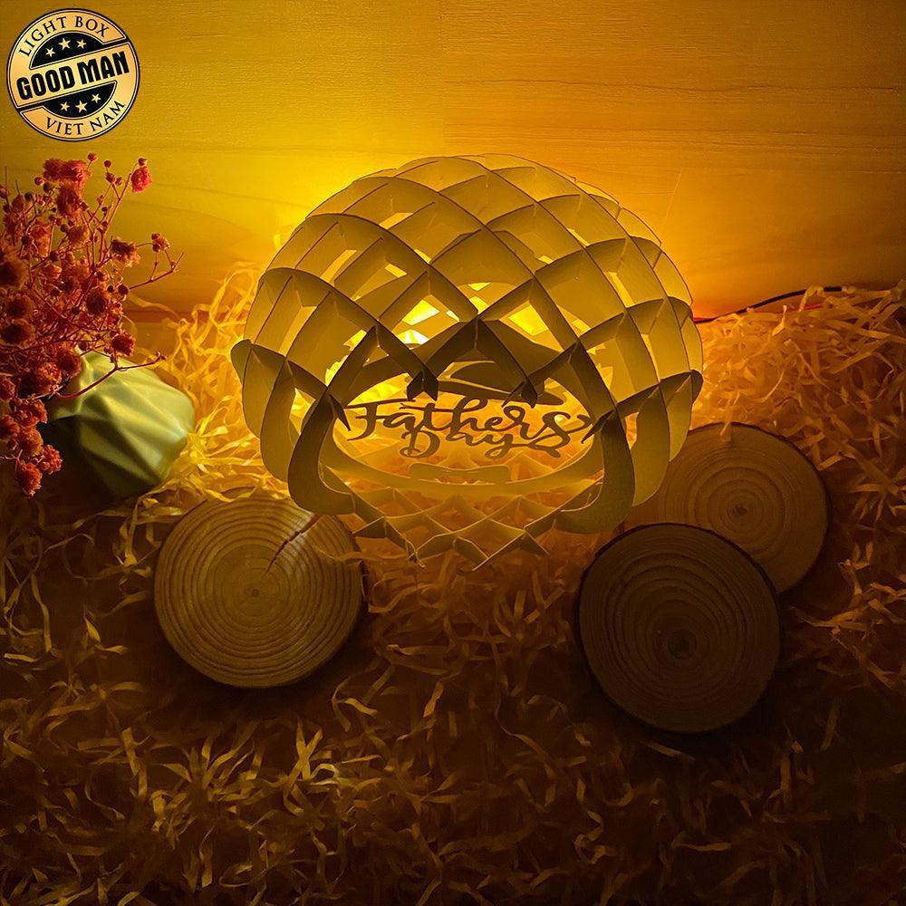 Father Day 4 - Easter Egg 3D Pop-up File - Cricut File - 5.8x4.8" - LightBoxGoodMan - LightboxGoodman