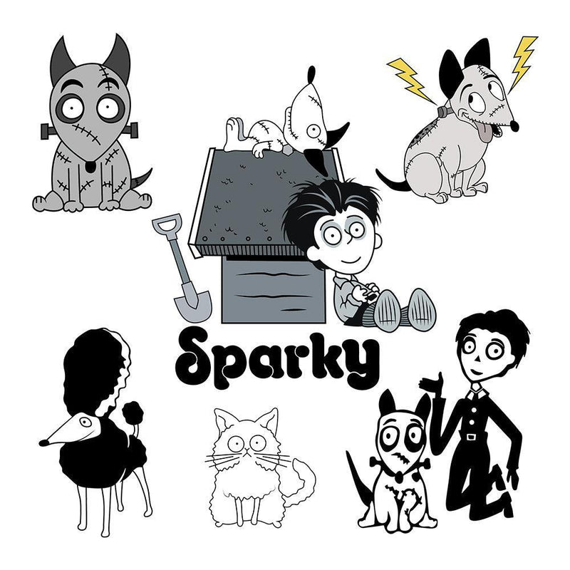 Frankenweenie - Cricut File - Svg, Png, Dxf, Eps - LightBoxGoodMan - LightboxGoodman