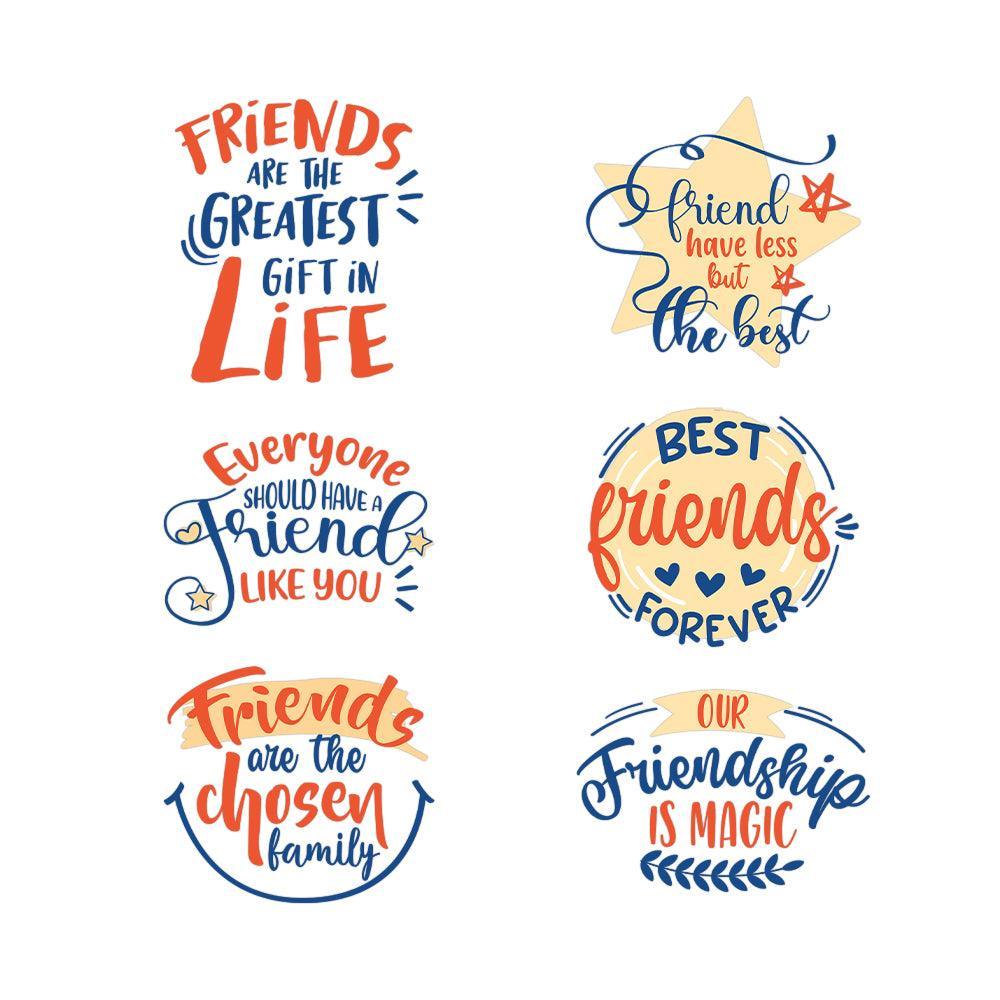 Friendship 2 - Cricut File - Svg, Png, Dxf, Eps - Lightboxgoodman