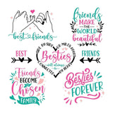 Friendship 3 - Cricut File - Svg, Png, Dxf, Eps - LightBoxGoodMan