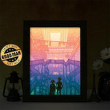 From Up On Poppy Hill - Paper Cut Light Box File - Cricut File - 20x26cm - LightBoxGoodMan - LightboxGoodman