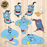 Genie - Cricut File - Svg, Png, Dxf, Eps - LightBoxGoodMan - LightboxGoodman