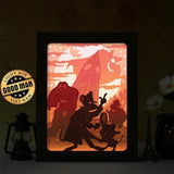 Great Mouse Detective - Paper Cut Light Box File - Cricut File - 20x26cm - LightBoxGoodMan - LightboxGoodman