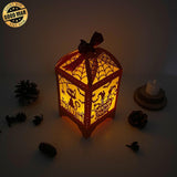 Halloween 1 - Paper Cut Lantern File - Cricut File - 10,5x20,6cm - LightBoxGoodMan - LightboxGoodman