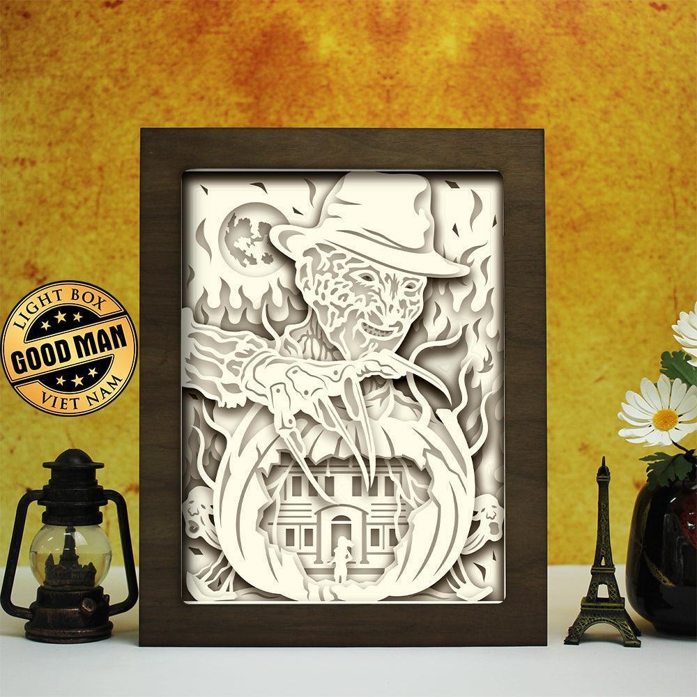 Halloween 22 - Paper Cut Light Box File - Cricut File - 20x26cm - LightBoxGoodMan - LightboxGoodman