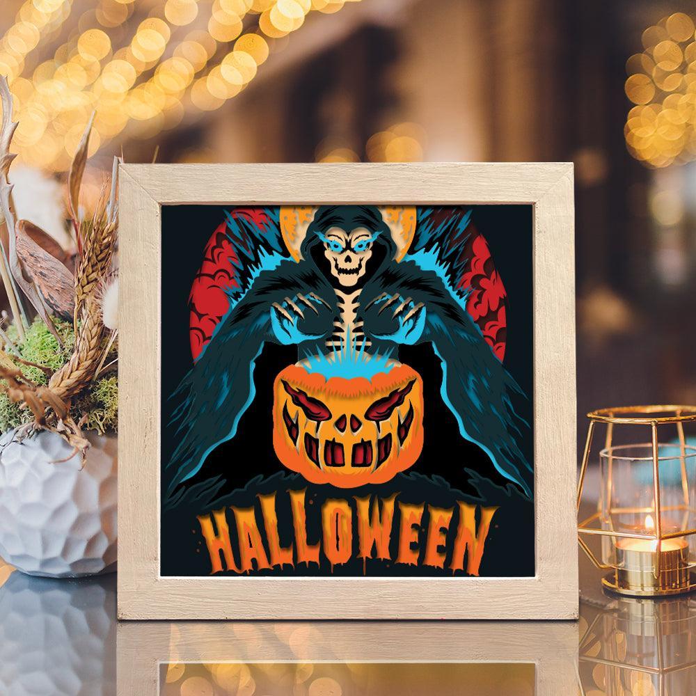 Halloween 26 – Paper Cut Light Box File - Cricut File - 20x20cm - LightBoxGoodMan - LightboxGoodman