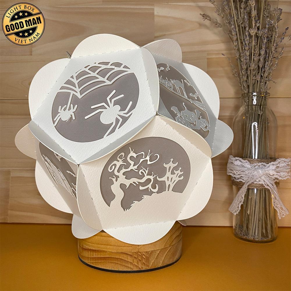 Halloween 3 - Pentagon 3D Lantern File - Cricut File - LightBoxGoodMan - LightboxGoodman