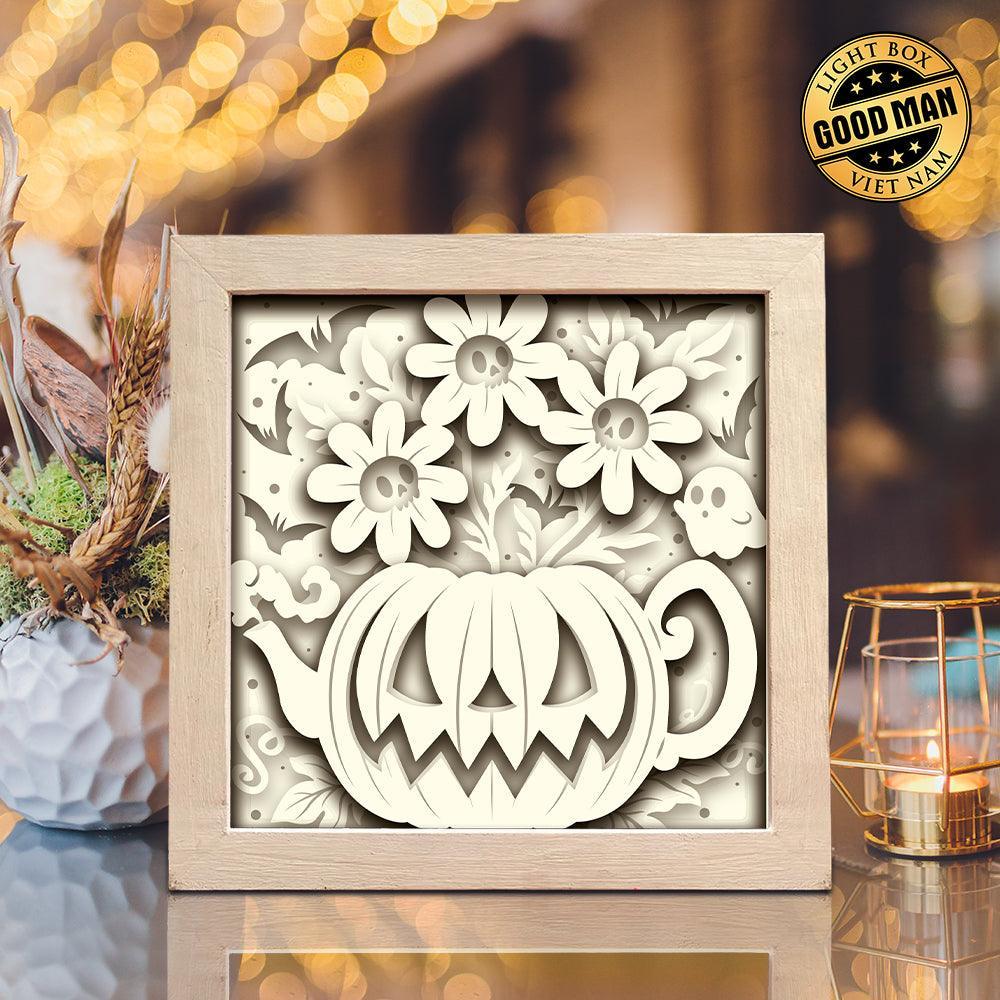 Halloween 36 – Paper Cut Light Box File - Cricut File - 20x20cm - LightBoxGoodMan - LightboxGoodman