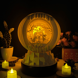 Halloween - 3D Pop-up Light Box Globe File - Cricut File - LightBoxGoodMan