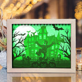 Halloween 9 – Paper Cut Light Box File - Cricut File - 20x26cm - LightBoxGoodMan