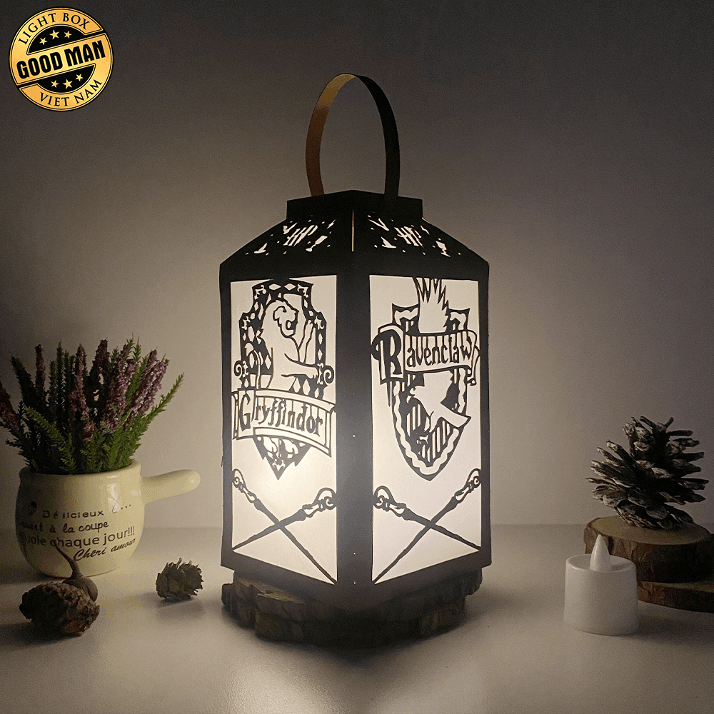 Harry Potter - Paper Cut Lantern File - Cricut File - 10x20cm - LightBoxGoodMan - LightboxGoodman