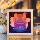 Hocus Pocus 2 - Paper Cut Light Box File - Cricut File - 20x20cm - LightBoxGoodMan