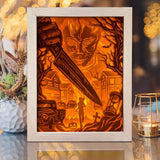 Horror Movie 2 - Paper Cut Light Box File - Cricut File - 20x26cm - LightBoxGoodMan