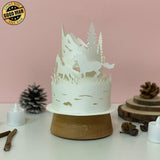 Horse - 3D Dome Lantern File - Cricut File - LightBoxGoodMan - LightboxGoodman