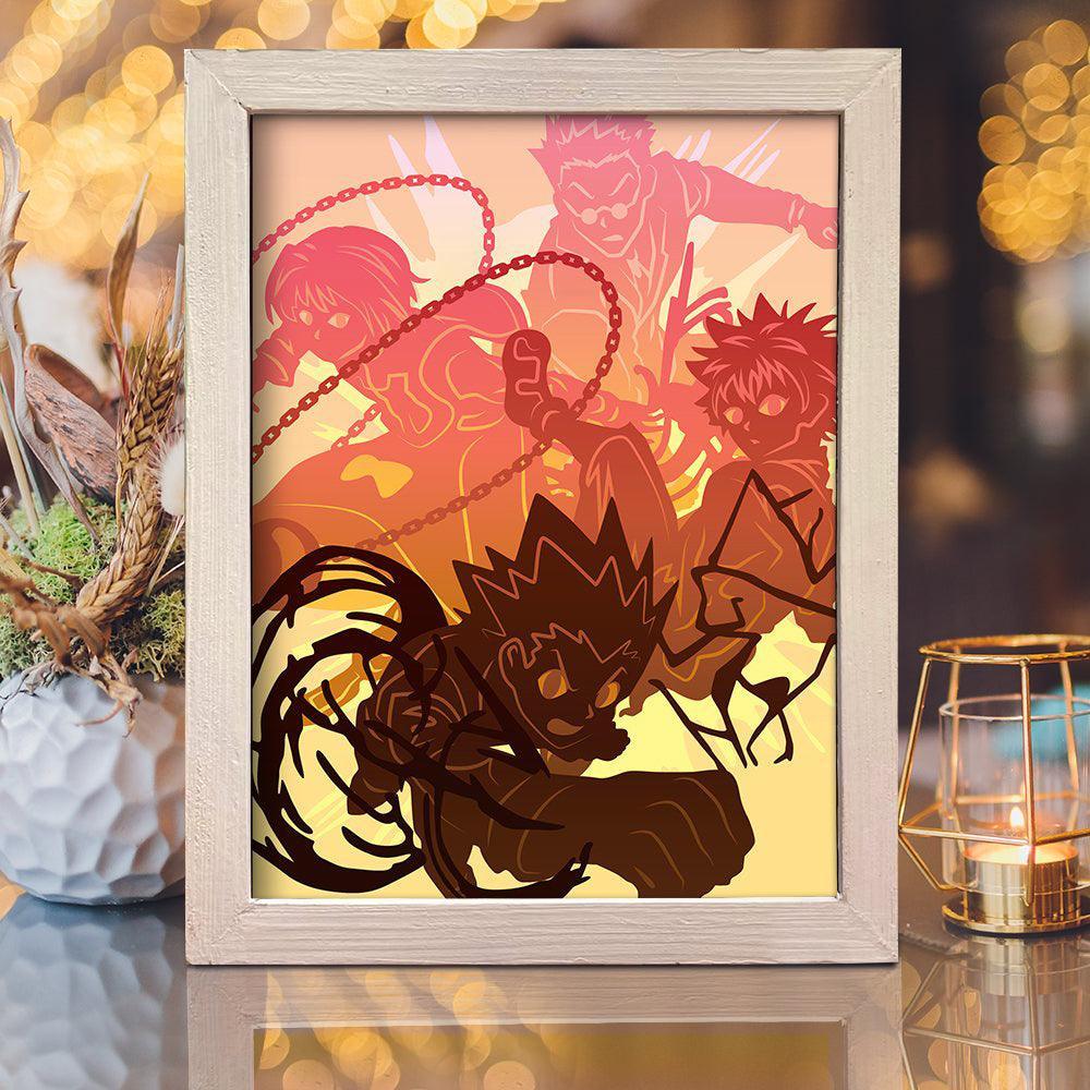 Hunter x hunter - Paper Cut Light Box File - Cricut File - 20x26cm - LightBoxGoodMan - LightboxGoodman