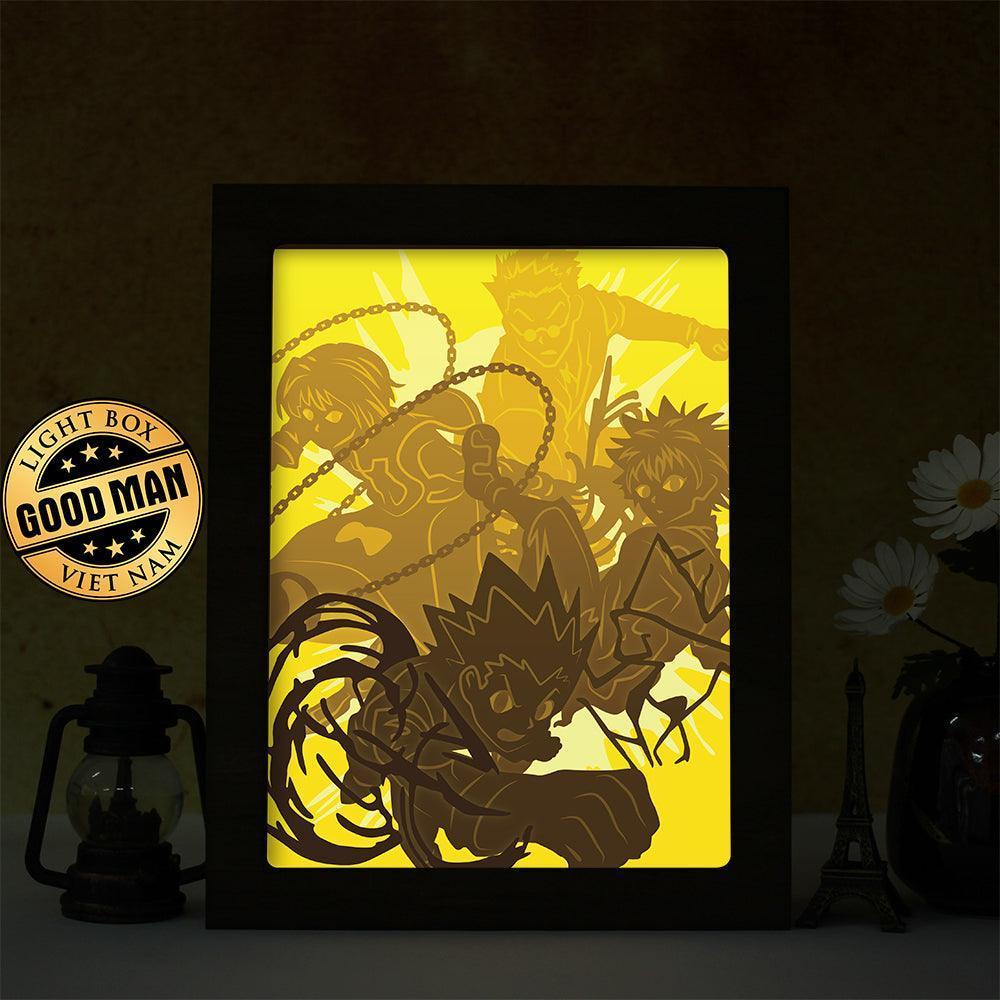 Hunter x hunter - Paper Cut Light Box File - Cricut File - 20x26cm - LightBoxGoodMan - LightboxGoodman