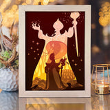 Jafar - Paper Cut Light Box File - Cricut File - 20x26cm - LightBoxGoodMan