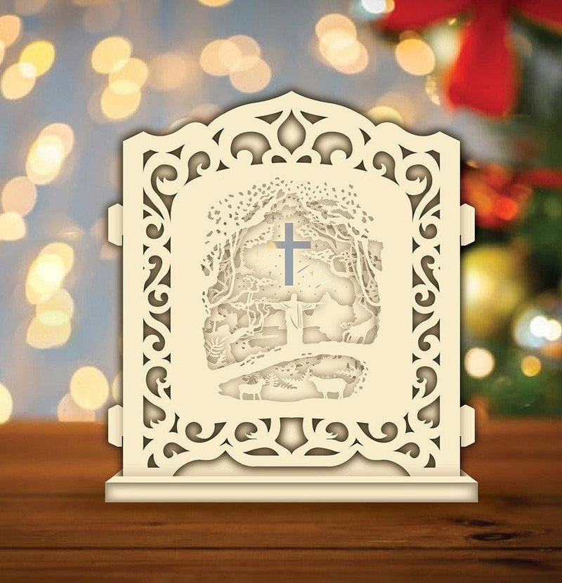 Jesus 1 - Pop-up Light Box File - Cricut File - LightBoxGoodMan - LightboxGoodman