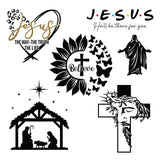 Jesus - Cricut File - Svg, Png, Dxf, Eps - LightBoxGoodMan