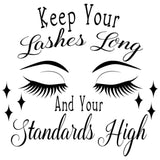 Keep Your Lashes Long- Cricut File - Svg, Png, Dxf, Eps - LightBoxGoodMan