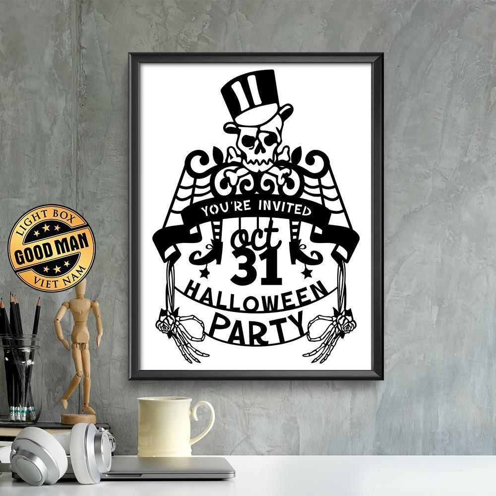 Kirigami Halloween 3 – Paper Cutting SVG Template files, 19x27 cm - LightboxGoodman