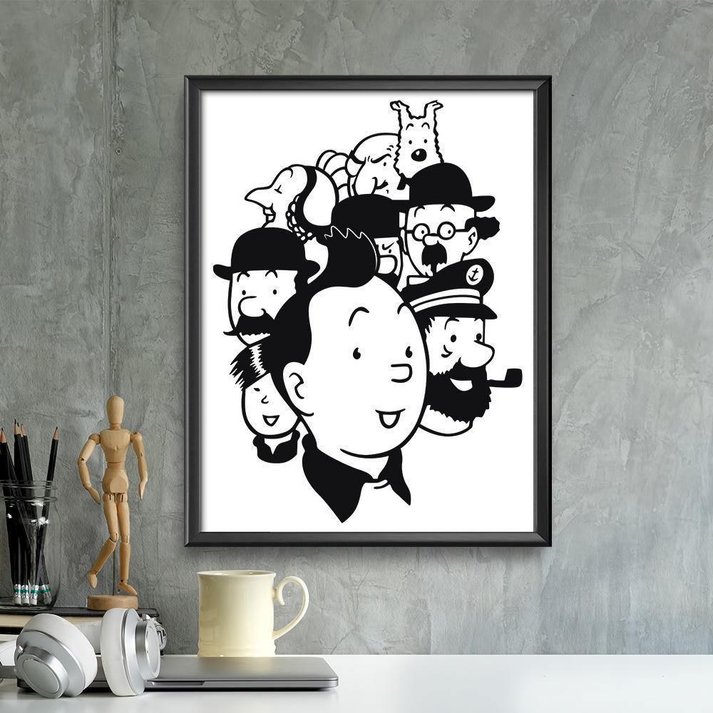 Kirigami TinTin – Paper Cutting SVG Template files, 20x26 cm - LightboxGoodman