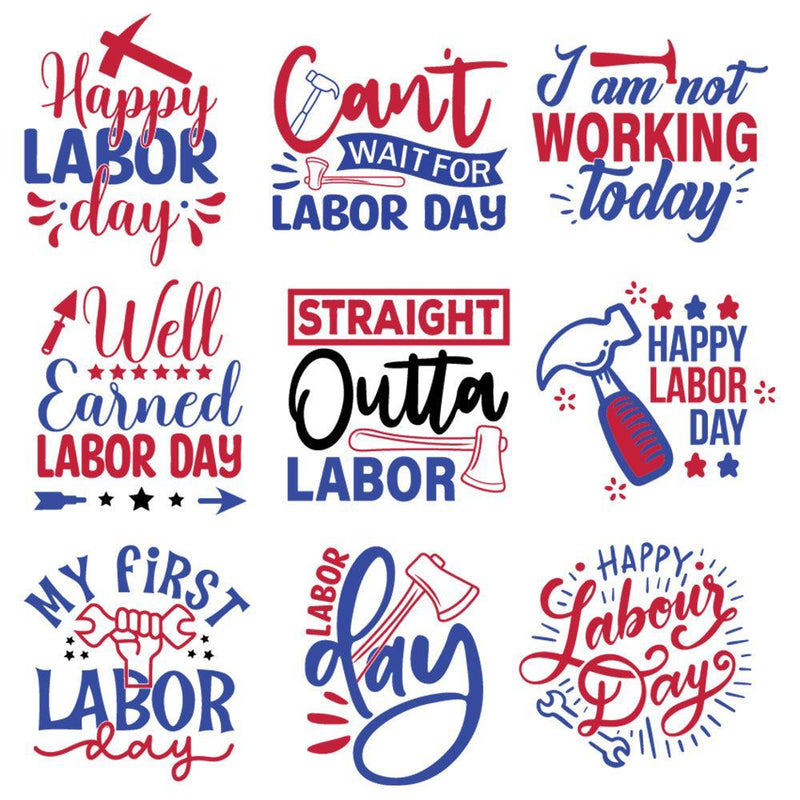 Labor Day - Cricut File - Svg, Png, Dxf, Eps - LightBoxGoodMan - LightboxGoodman