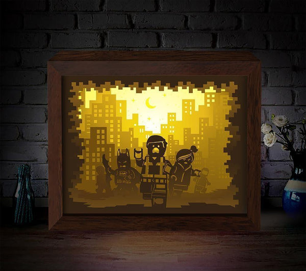 Roblox – Paper Cut Light Box File - Cricut File - 20x20cm - LightBoxGo