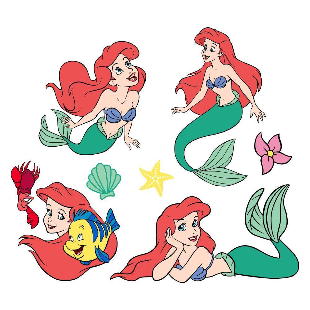 Little Mermaid - Cricut File - Svg, Png, Dxf, Eps - LightBoxGoodMan - LightboxGoodman