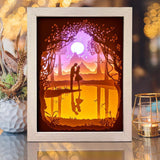 Love 8 – Paper Cut Light Box File - Cricut File - 8x10 Inches - LightBoxGoodMan