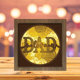 Love Dad - Paper Cutting Light Box - LightBoxGoodman