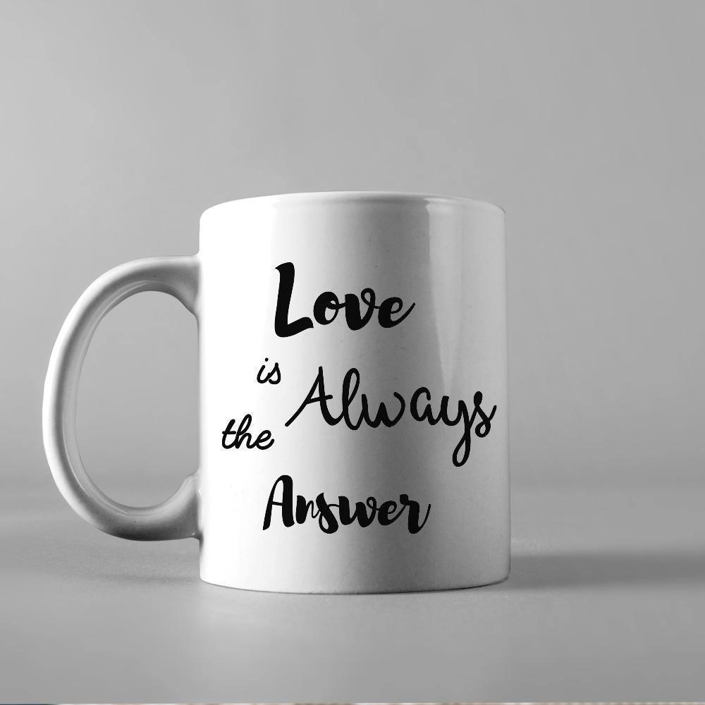 Love Is Always The Answer- Cricut File - Svg, Png, Dxf, Eps - LightBoxGoodMan - LightboxGoodman