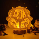 LOVE - Pentagon 3D Lantern File - Cricut File - LightBoxGoodMan