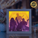 Metallica – Paper Cut Light Box File - Cricut File - 20x20cm - LightBoxGoodMan - LightboxGoodman
