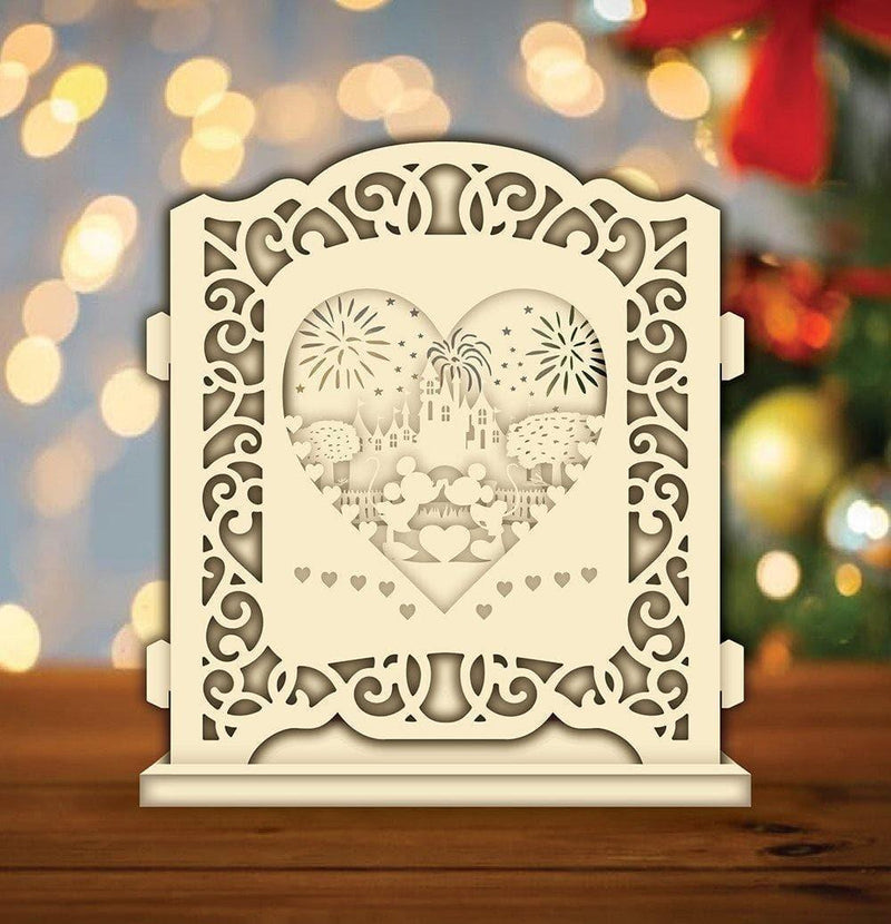 Mickey Mouse 1 - Pop-up Light Box File - Cricut File - LightBoxGoodMan - LightboxGoodman