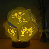 Mickey - Pentagon 3D Lantern File - Cricut File - LightBoxGoodMan - LightboxGoodman