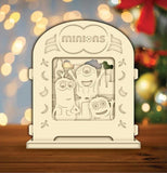 Minions 1 - Pop-up Light Box File - Cricut File - LightBoxGoodMan - LightboxGoodman