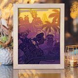 Minions 2 - Paper Cut Light Box File - Cricut File - 20x26cm - LightBoxGoodMan