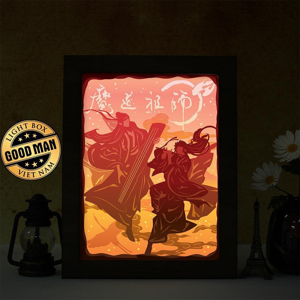 Mo Dao Zu Shi - Paper Cut Light Box File - Cricut File - 20x26cm - LightBoxGoodMan - LightboxGoodman