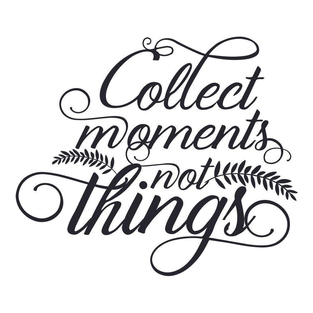 Moments Not Things - Cricut File - Svg, Png, Dxf, Eps - LightBoxGoodMan - LightboxGoodman