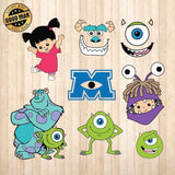 Monsters University - Cricut File - Svg, Png, Dxf, Eps - LightBoxGoodMan - LightboxGoodman